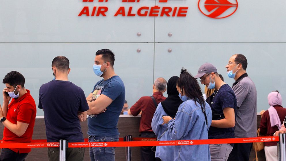 Algeria partially reopens air journey following 14-month shutdown Algeria partially reopens air journey following 14-month shutdown