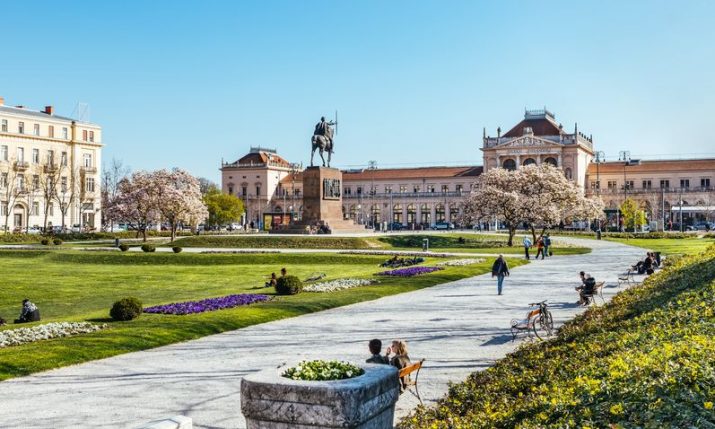 Photos: Connecting Europe Convey put together stops above in Zagreb Photos: Connecting Europe Convey put together stops above in Zagreb